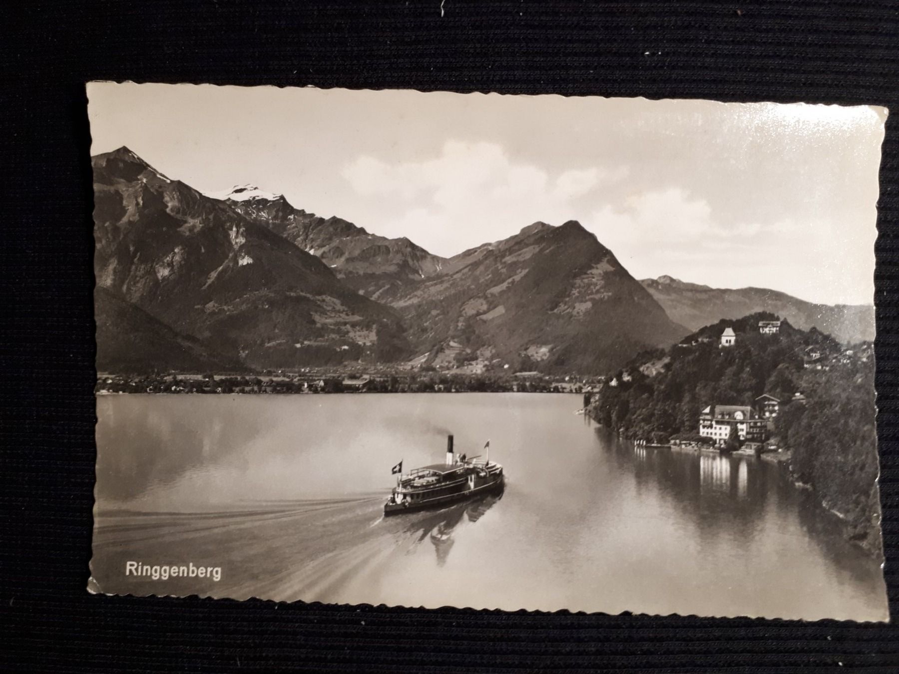 Ansichtskarten: RINGGENBERG - DAMPFSCHIFF – Gebraucht aus Ponto Valentino von giorgia06