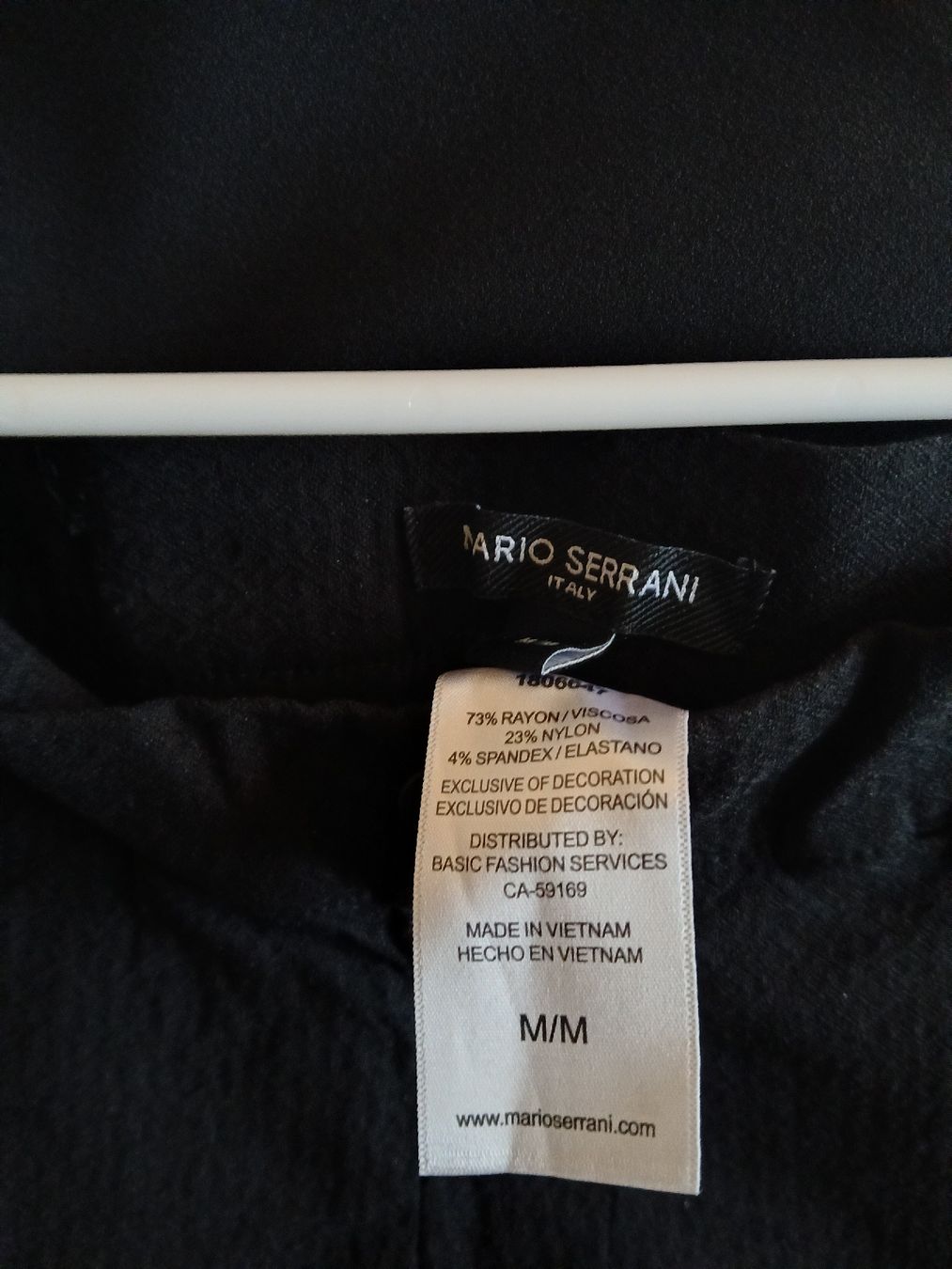 Pantaloni: Mario Serrani Black Pants - Size M - Great Condition! – Usato da Dübendorf venduto da LoRi-2026 3