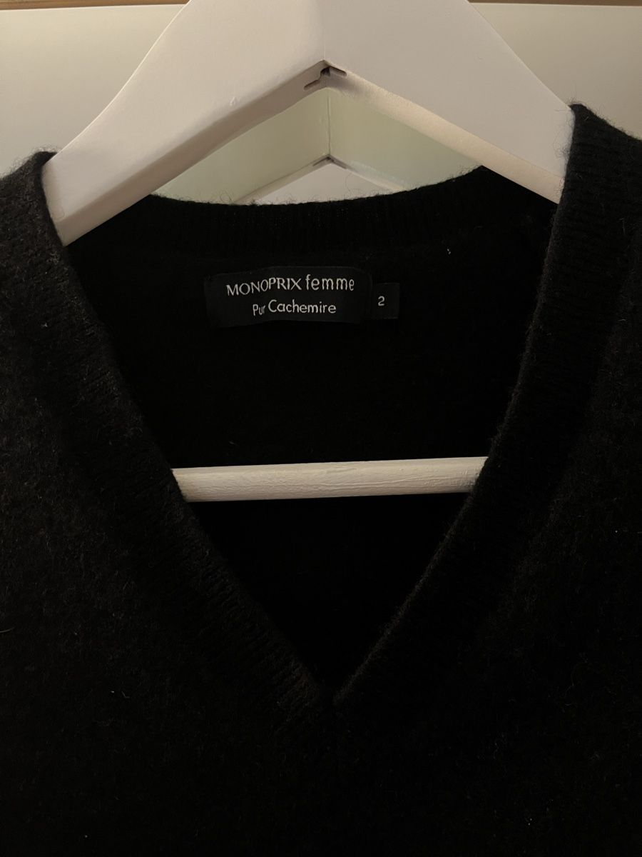 Maglioni & Felpe: Damen Pullover Monoprix Kaschmir schwarz s-xs – Usato da Bern venduto da Zoee.pg 1
