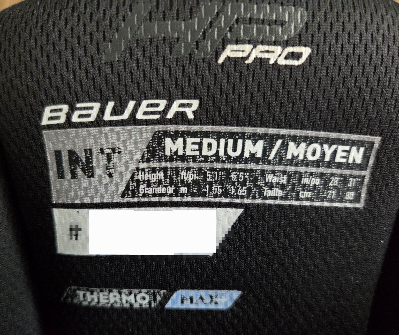 Bauer Pantaloni: Eishockeyhose Bauer HP Pro INT Grösse M gebraucht – Usato da Langenthal venduto da Roetschu 1