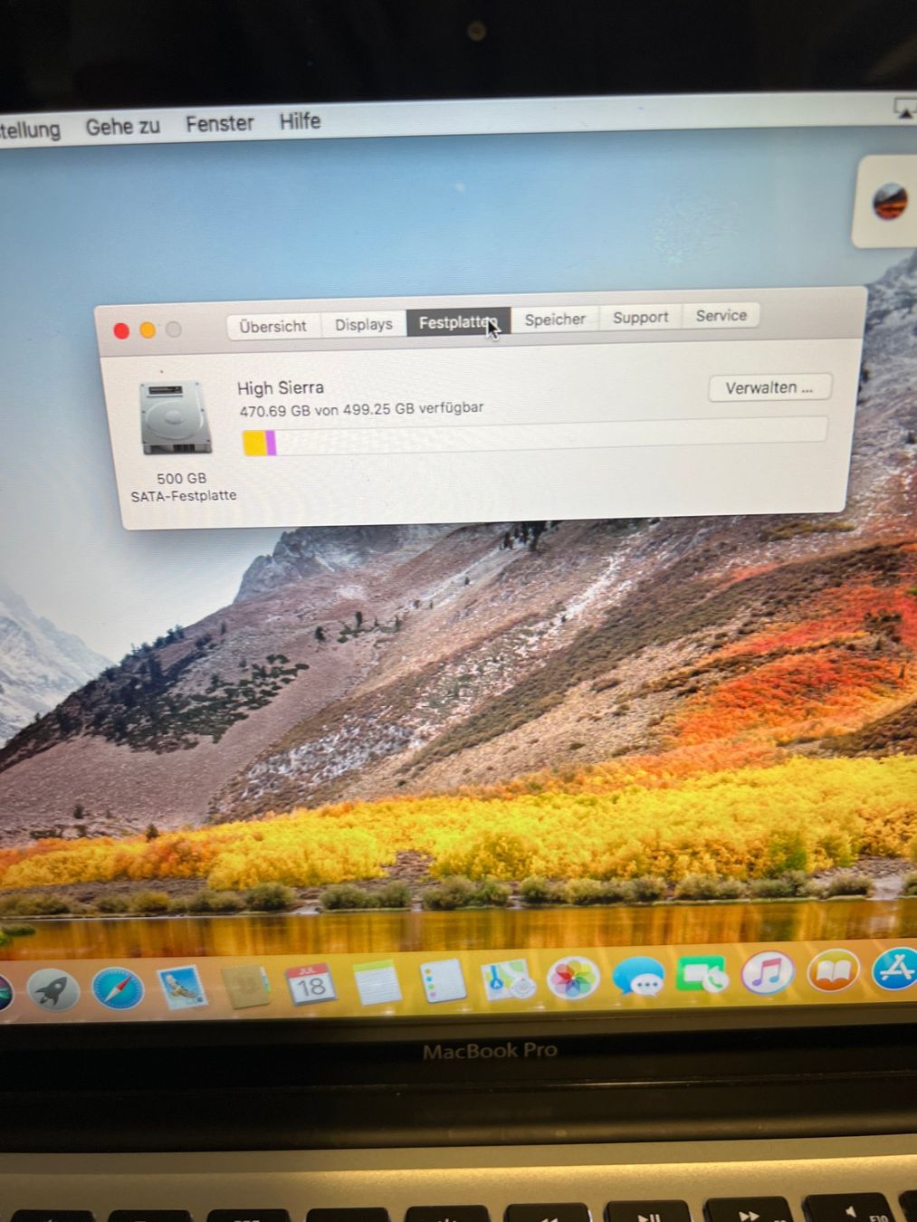 Apple Notebook: MacBook Pro 13" 2012 i5 8GB & 250GB HDD #04 – Usato da Dietikon venduto da speedkauf 4
