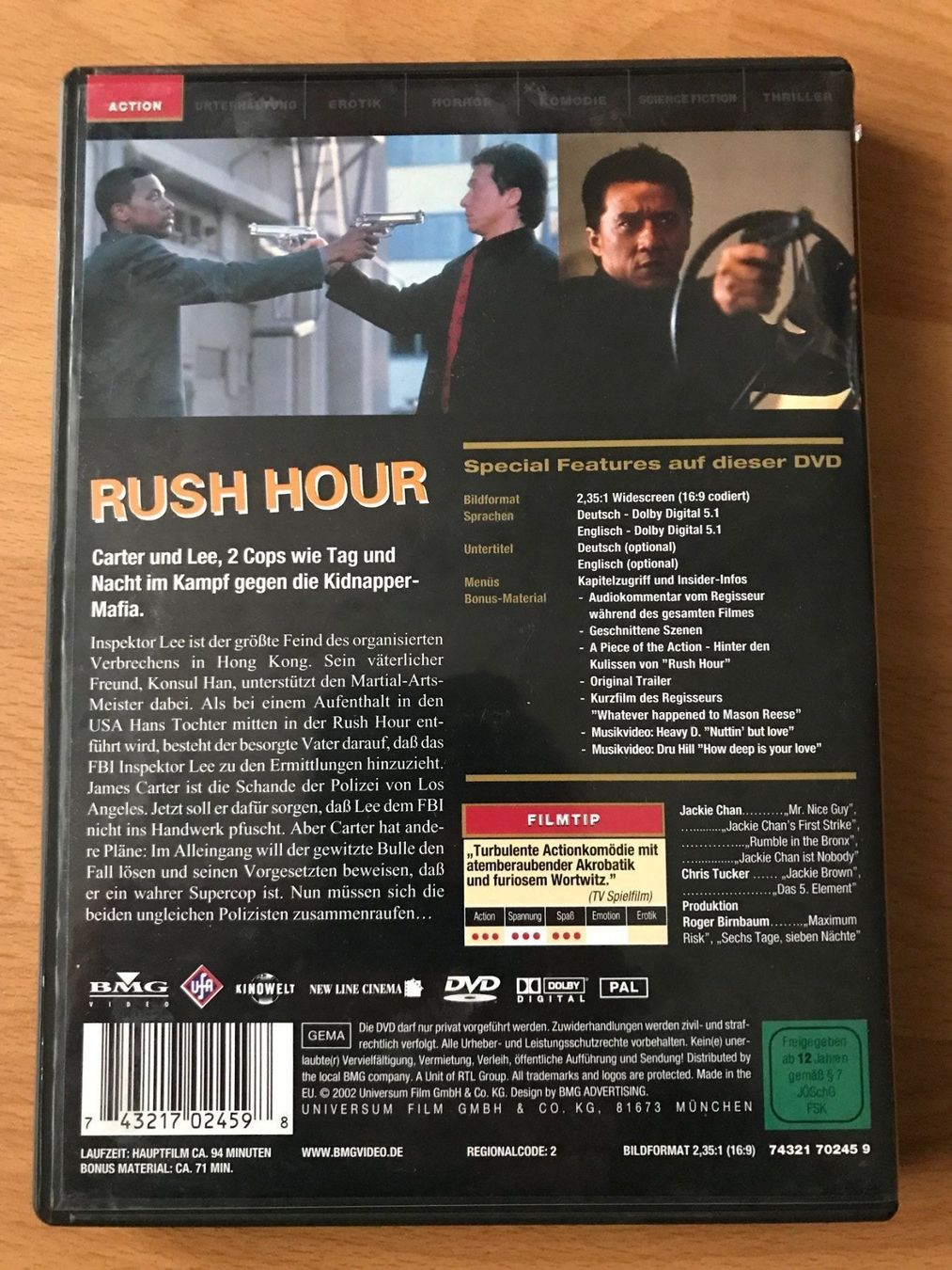 Alle DVDs: Rush Hour – Gebraucht aus Hägendorf von Octagon81 4