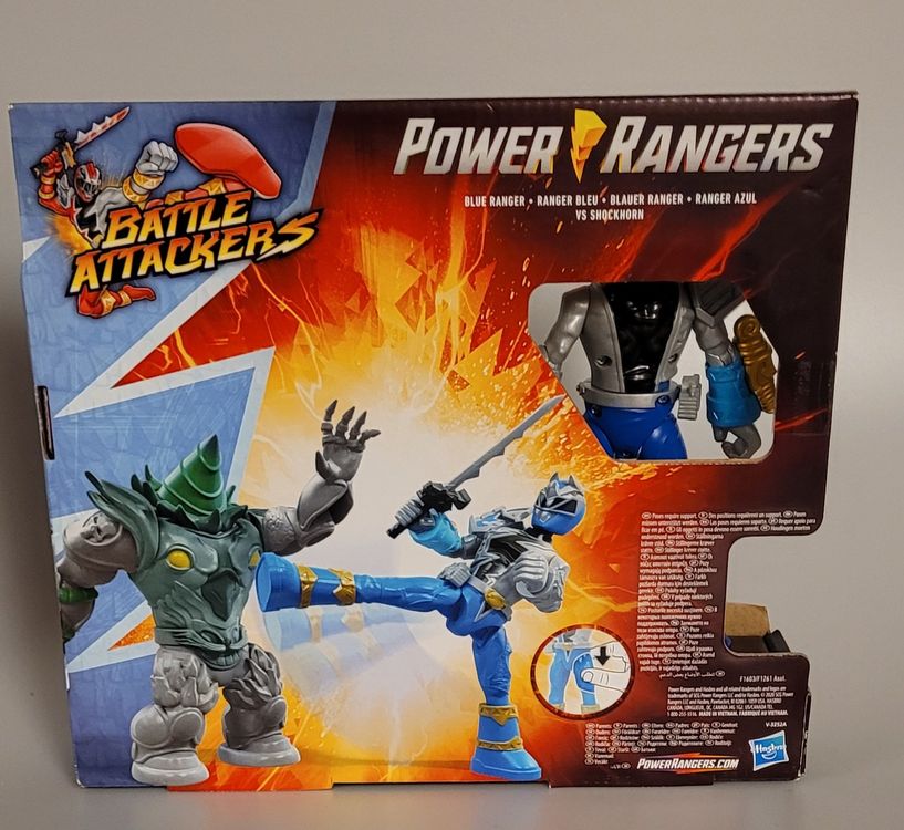Power Rangers Blue Ranger VS Shockhorn (Neu und originalverpackt) in ...