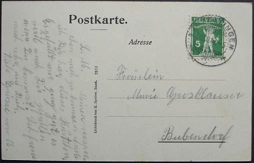 Cartoline postali: LÄUFELFINGEN Erholungsheim Walten – Usato da Jona venduto da philajona 1