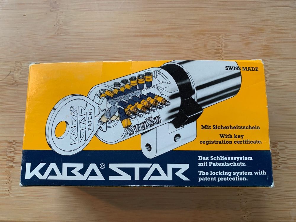 Kaba Star Schliesszylinder (Gebraucht) in Ehrendingen für CHF 43 – mit ...