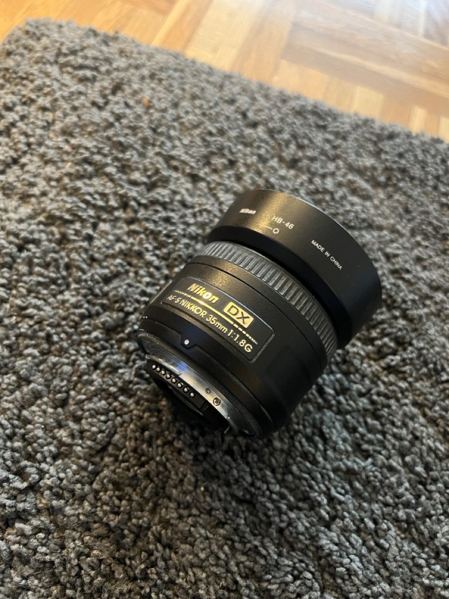 Nikon Objektive: Nikon AF-S DX Nikkor 35mm 1:1.8G Objektiv – Gebraucht aus Dielsdorf von zur_l8bs