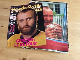 PHIL COLLINS GENESIS tolle Poster + Berichte Sammlung 70's