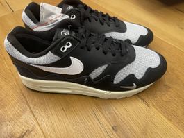 Nike Air Max 1 Patta Black US Mens 12, EU 46, Neu, Ungetrage