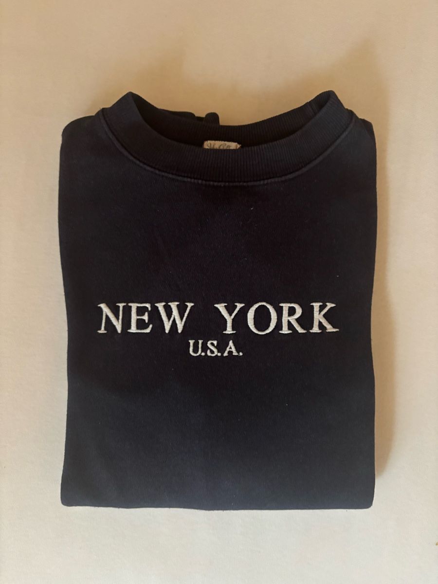 Brandy Melville Maglioni & Felpe: Dunkelblauer Pullover, Brandy Melville, One size – Usato da Maienfeld venduto da eli_27lm 1