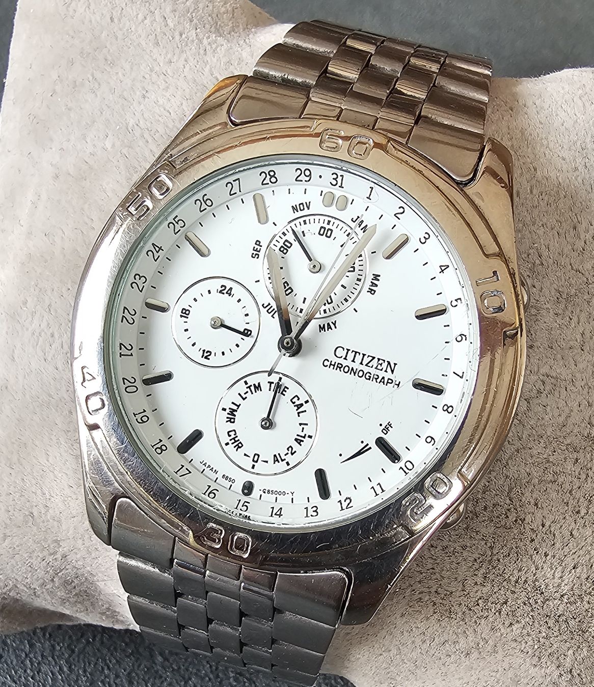 Citizen Orologi: Citizen Chronograph Herrenuhr 36.8mm – Usato da Speicher venduto da Lemore