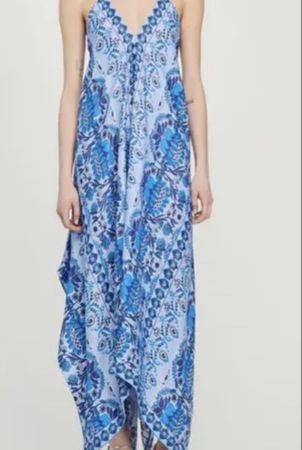 Kleid asymethrisch von Sandro Gr XS