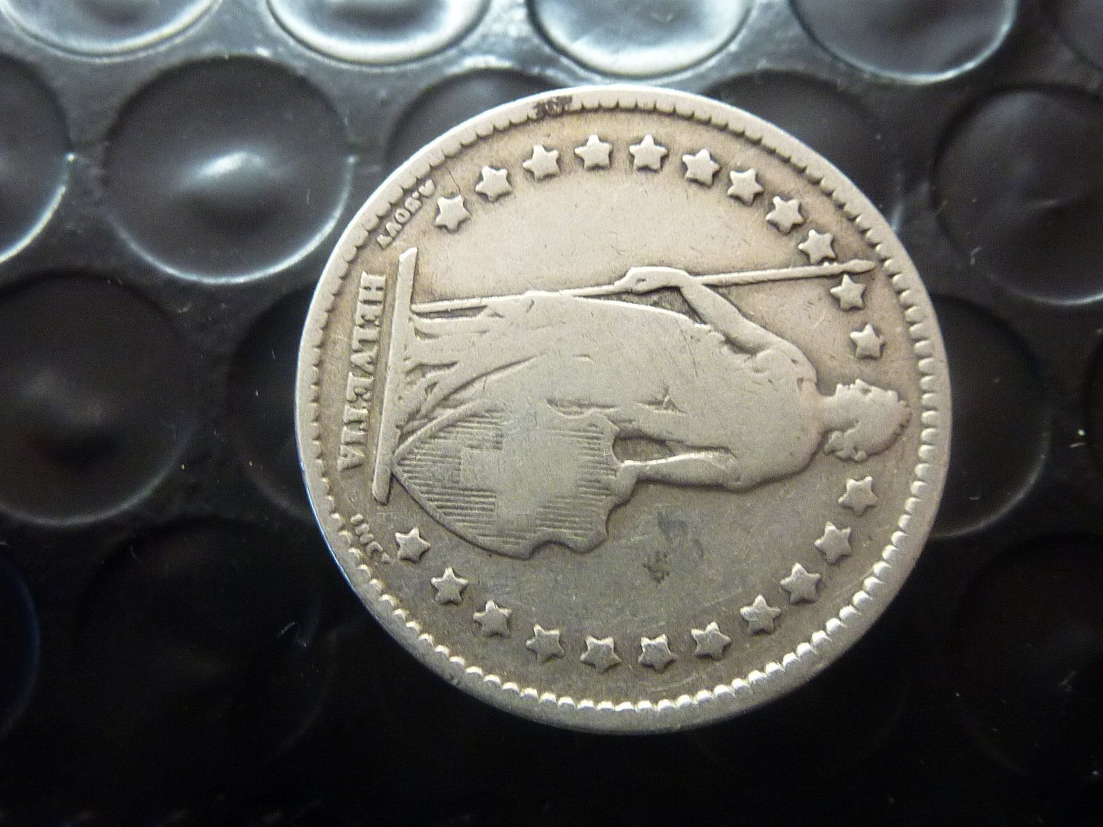 Tutti le monete: 1 Fr. 1880  -  Ungereinigt  - – Usato da Seon venduto da aee_7gpz 2