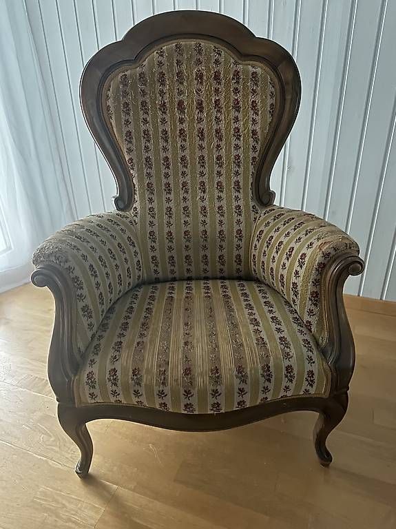 Poltrone: Ohrensessel im Louis-Philippe-Stil – Usato da Thun venduto da Isolio01