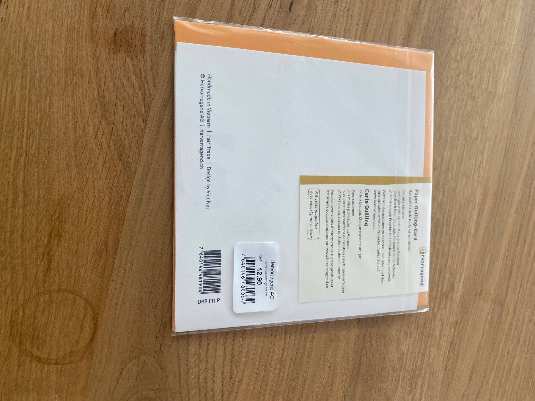 Cartoline: Merci 2D Karte – Nuovo e nell'imballaggio originale da Dietikon venduto da Beni2025 2