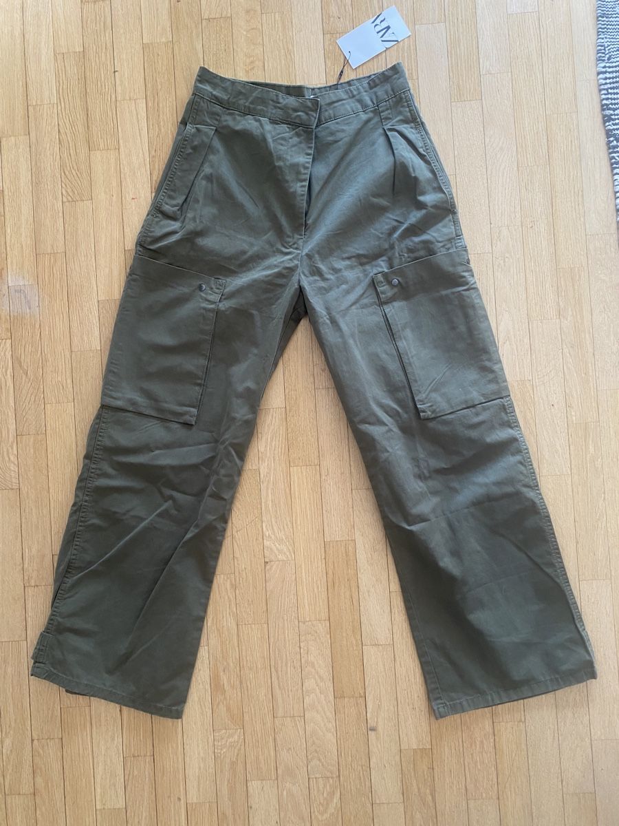 Zara Pantaloni: pantalon kaki zara – Nuovo e nell'imballaggio originale da Versoix venduto da wen_75xm 1