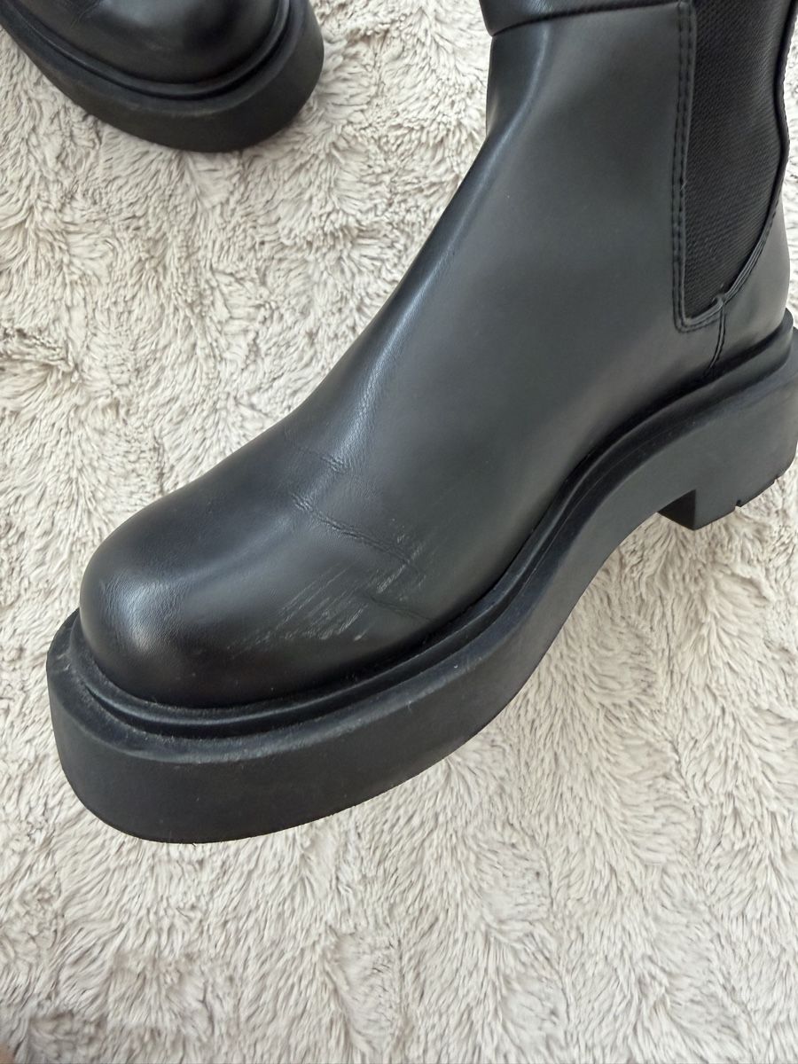 H&M Scarpe da donna: Boots black size 36 platform sole used – Usato da Aarburg venduto da ane_vp2b 4