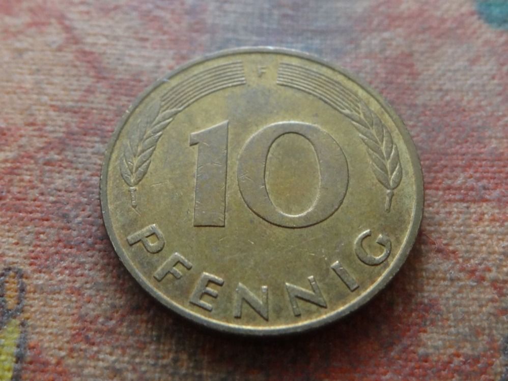 Tutti le monete: DEUTSCHLAND 10 Pfennig 1991 – Usato da Romanel-sur-Lausanne venduto da Swift13 1