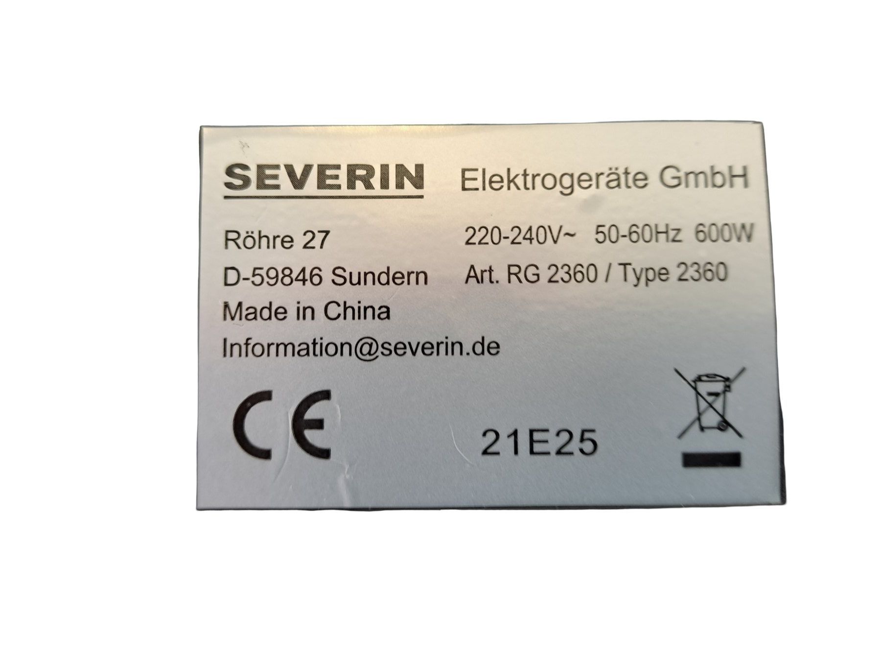 Elettrodomestici da cucina: SEVERIN Raclettegrill RG 2360 – Nuovo (secondo la descrizione) da Männedorf venduto da Restwert_Maennedorf 4