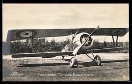 Foto-AK Sanke Nr. 1035: Flugzeug, Franz