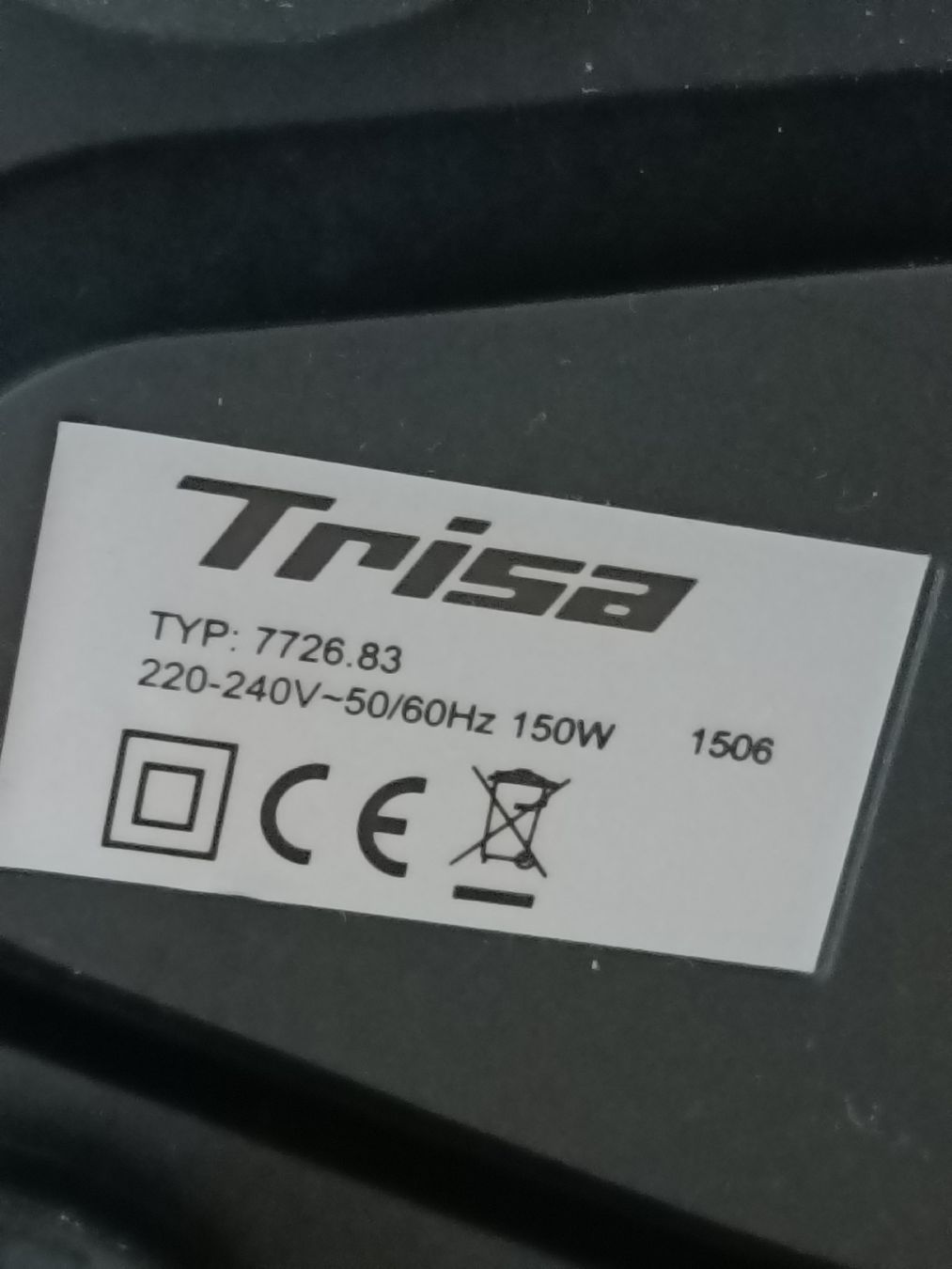 Trisa Elettrodomestici da cucina: TRISA SORBET MASCHINE TOP – Usato da Sargans venduto da Polifemo58 3