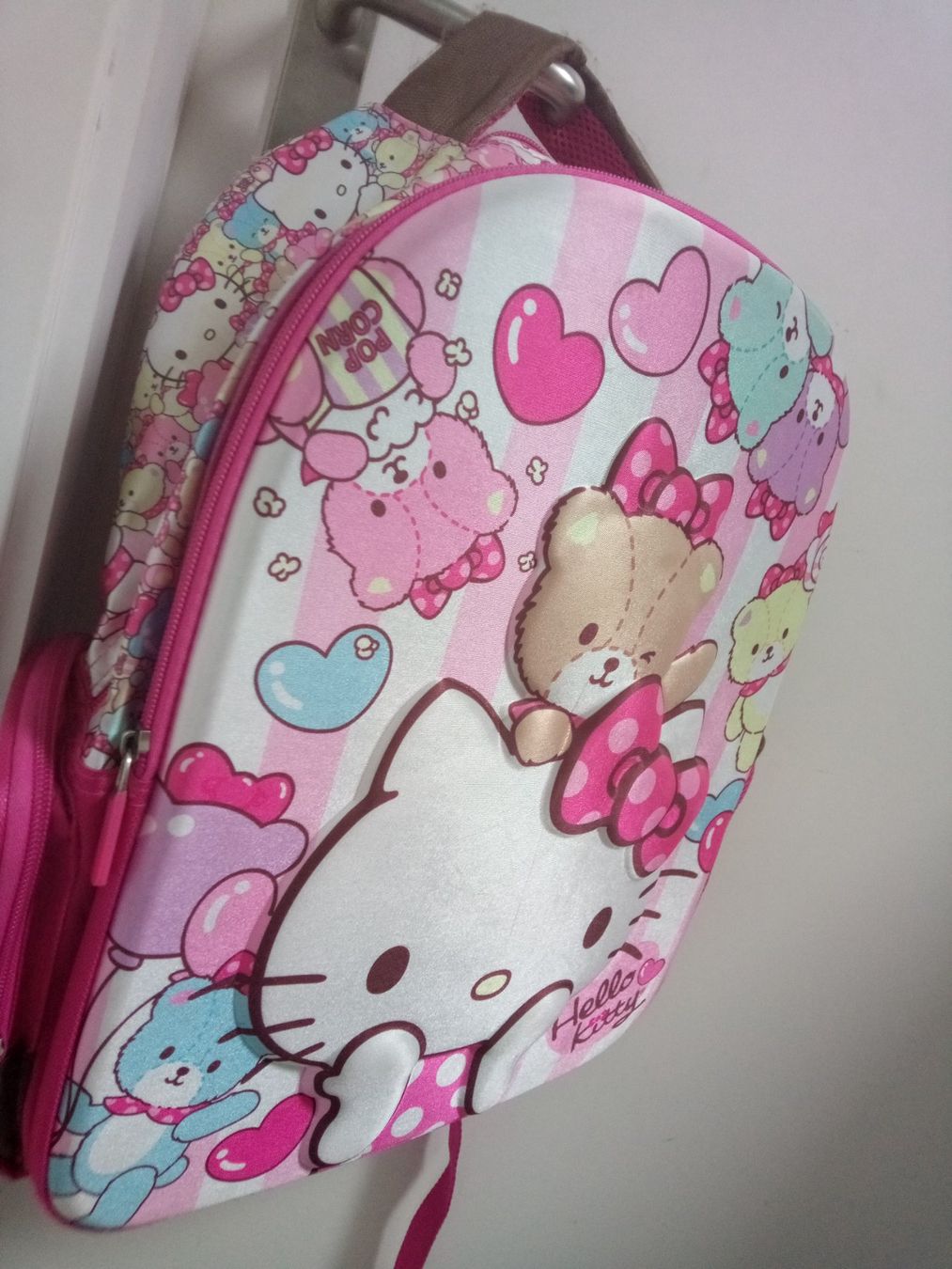 Hello Kitty Borse & Zaini: Hello Kitty Rucksack, Kindergarten/Schule Pink – Usato da Volketswil venduto da Car1 1