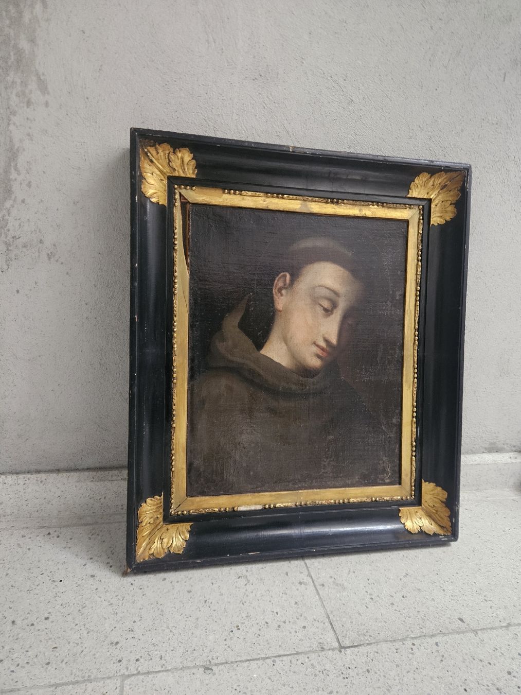 Tableaux: gemälde mönch antik – Défectueux à Schwellbrunn par Gottesnipper 1