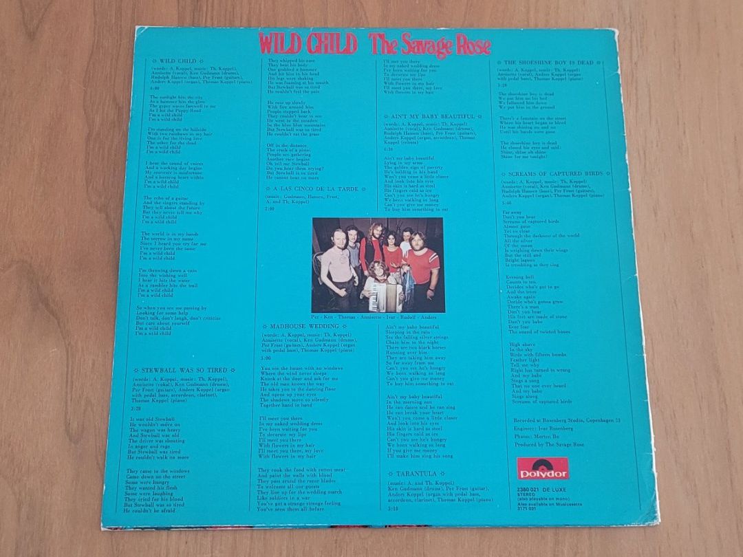Schallplatten: LP  Savage Rose – Gebraucht aus Martigny von MZ-67 1