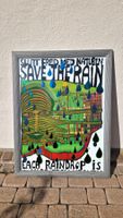 Friedensreich Hundertwasser „Save the Rain“ – Originalposter