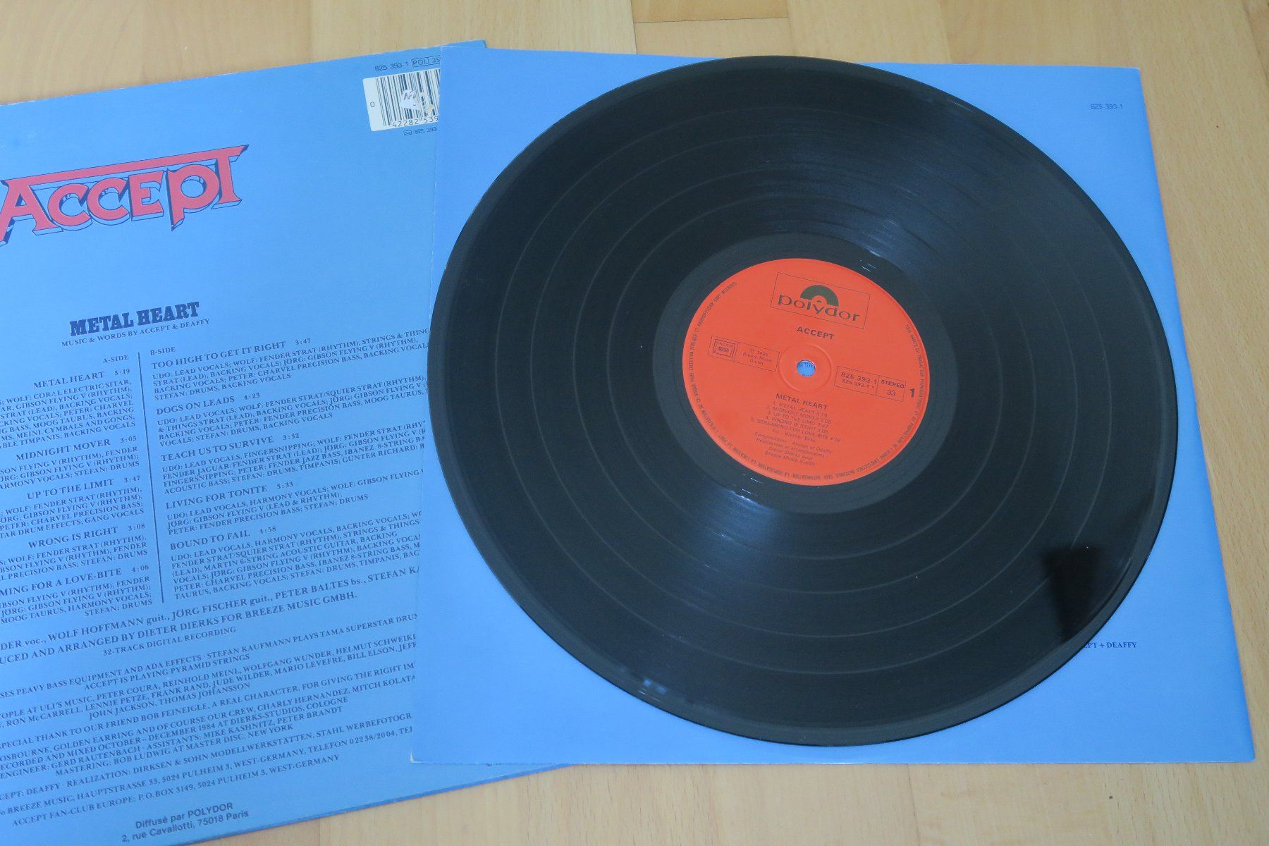 Schallplatten: Accept – Metal Heart – Gebraucht aus Thun von Karibu70 3