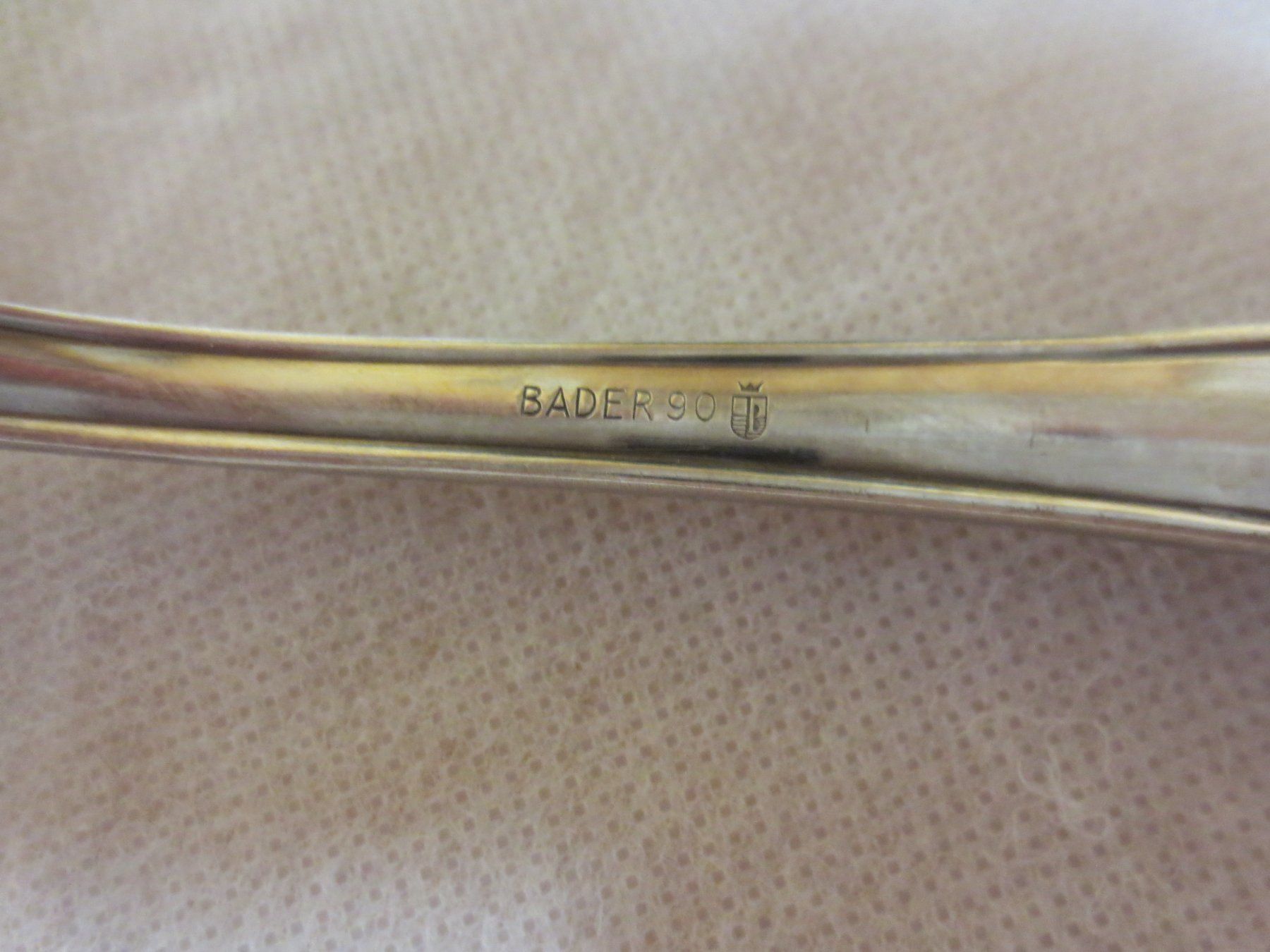Set di posate: Bader Tafelsilber 9o  total 21 Teilig – Usato da Horgen venduto da hkek01 4