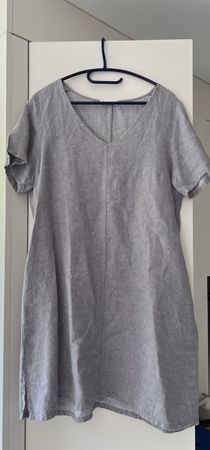 Schönes Leinenkleid bypias Sommer Gr.  XL/ XXL