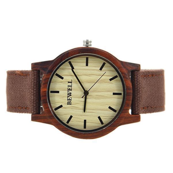 Orologi: ECOWatch   / Holzuhr  / NEU Orginalverp. – Nuovo e nell'imballaggio originale da Arth venduto da 100i 1