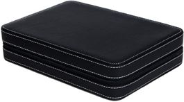 Etui für 8 Uhren Box Watch Case Valise Montres Schwarz NEU