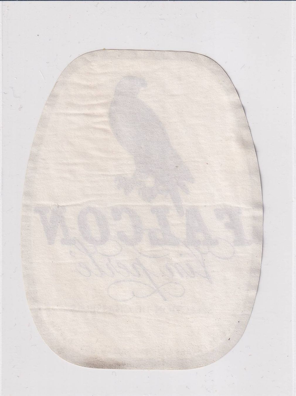 Papier: Etikette - Vin perlé "Falcon" (Sélection de Chasselas) /bd – D'occasion à Hombrechtikon par Rudolf07 1