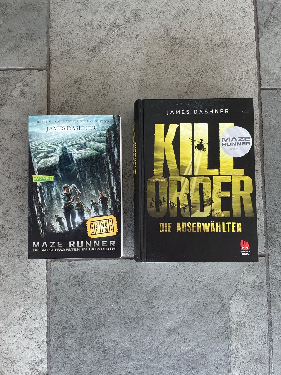 Bücher: Maze Runner & Kill Order – Gebraucht aus Zollikon von yul_5wgc