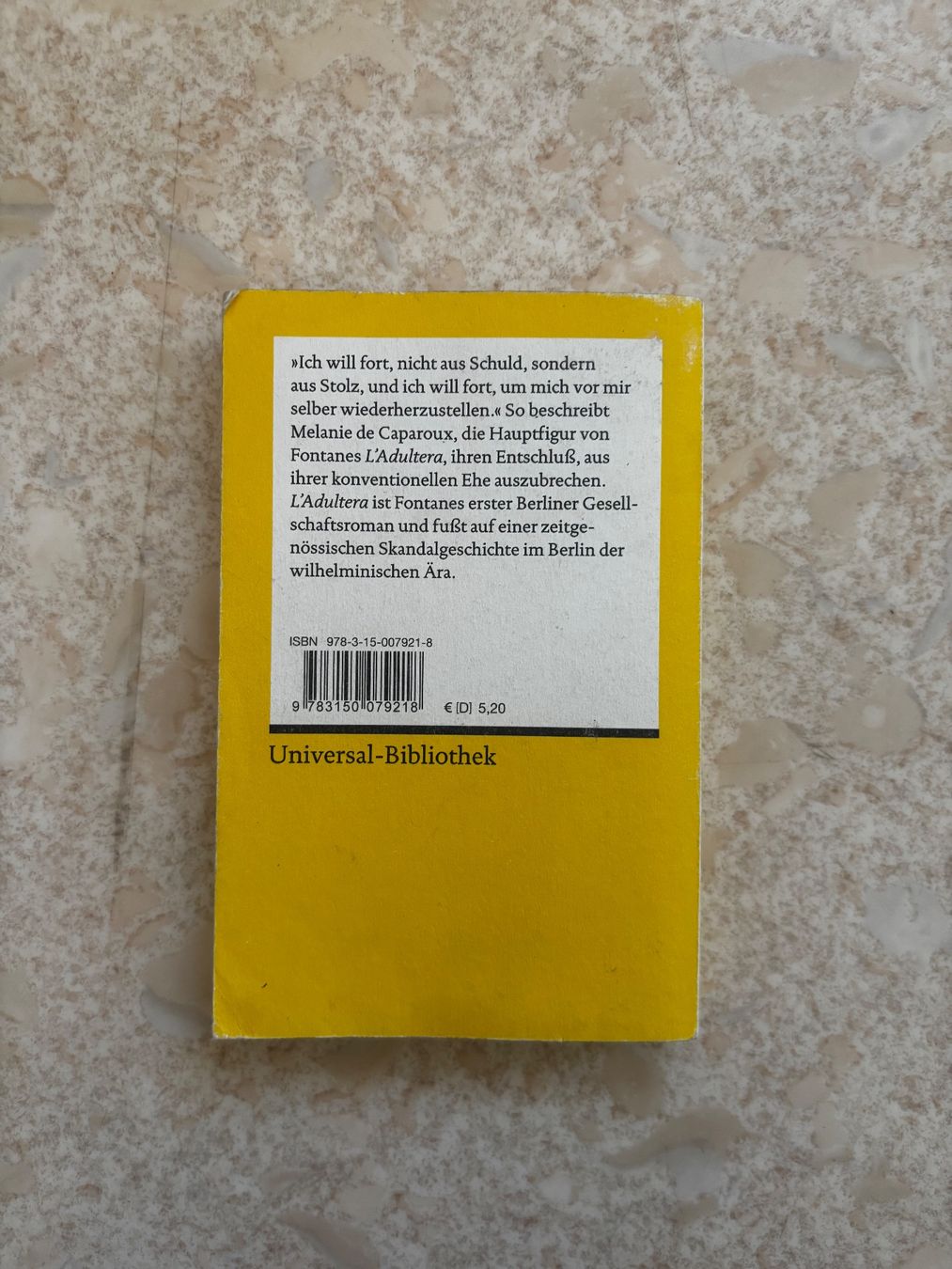 Bücher: L‘Adultera - Theodor Fontane – Gebraucht aus Brüttelen von mat_s57p 1