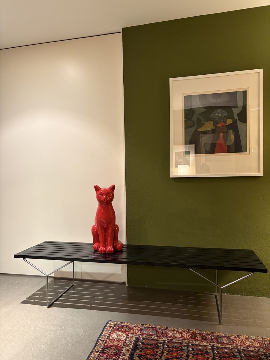 Panchine: Bertoia Bank schwarz  1966 – Usato da Zürich venduto da ARTino