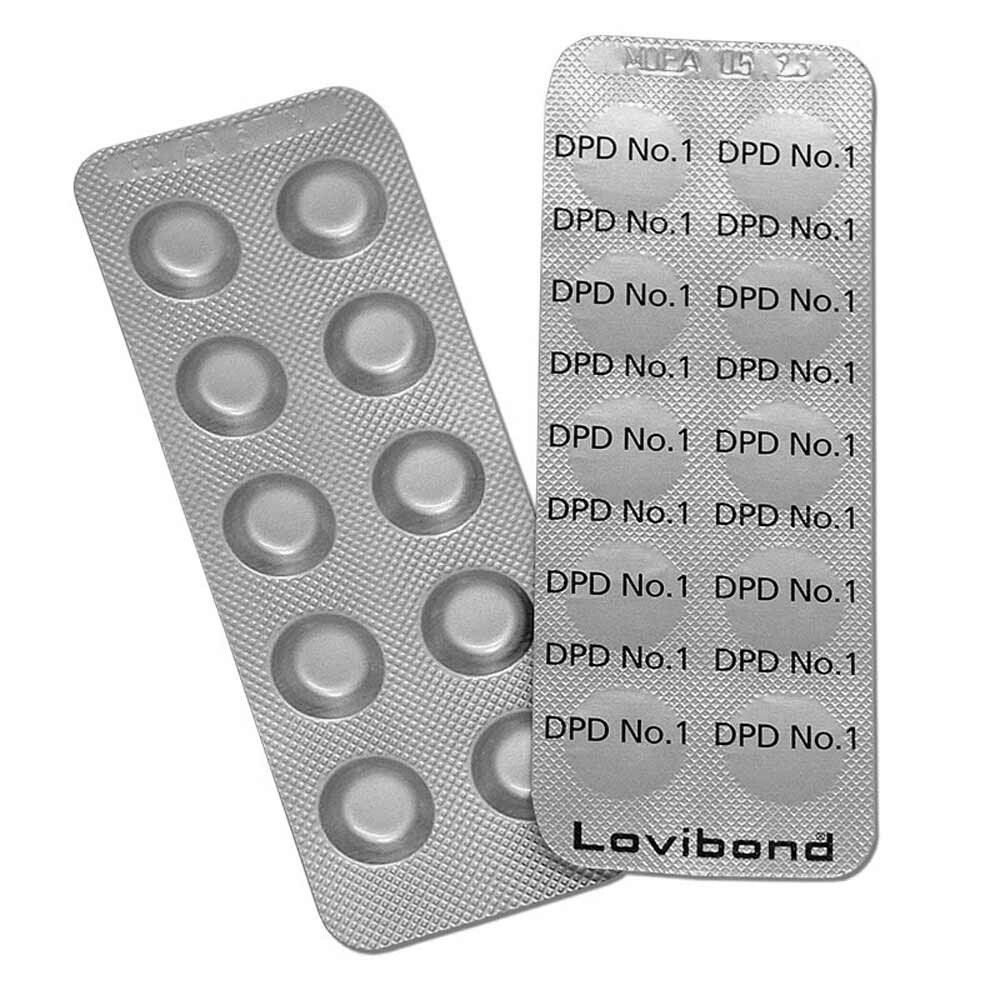 Sauna & Accessori: 10 Testtabletten DPD 1 für Scuba 2 etc. – Nuovo e nell'imballaggio originale da Walenstadt venduto da Marbazu