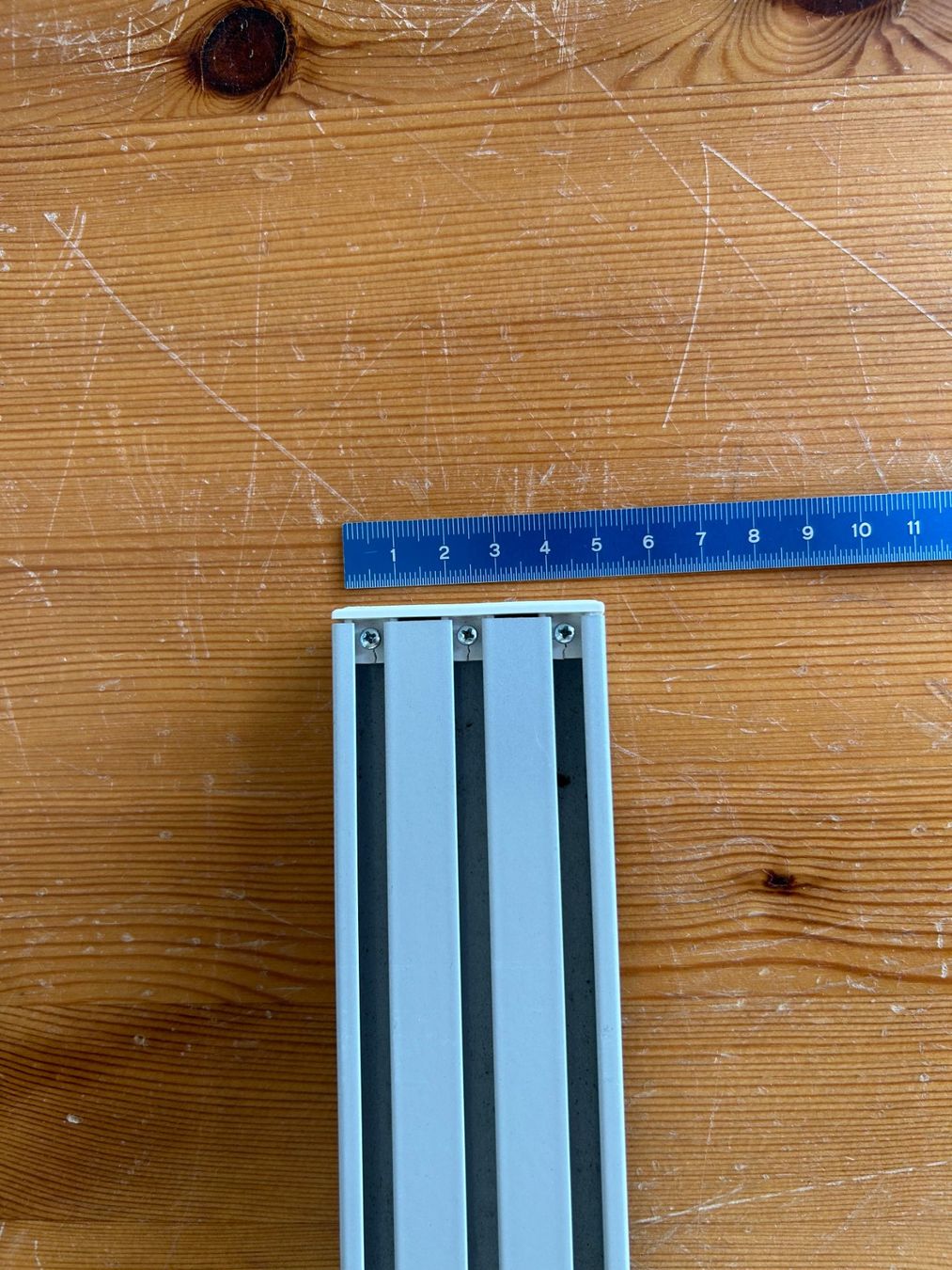 Tende: 3 Schiebegardinen transparent-gestreift plus Deckenschiene – Usato da Neuenegg venduto da joni_81 6