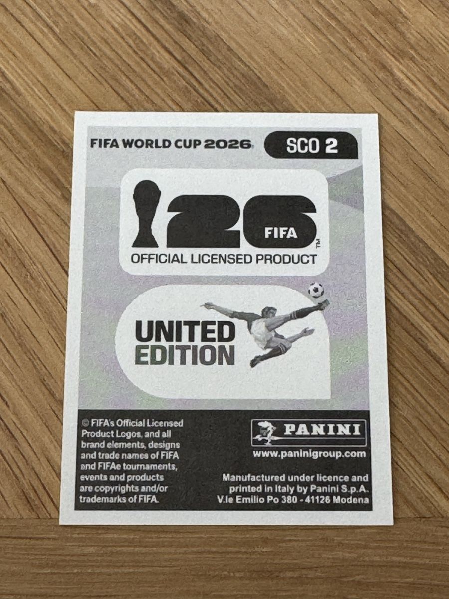 Panini Carte collezionabili: Panini 2026 SCO 2 – Nuovo (secondo la descrizione) da Grand-Lancy venduto da cyr_n5ky 1