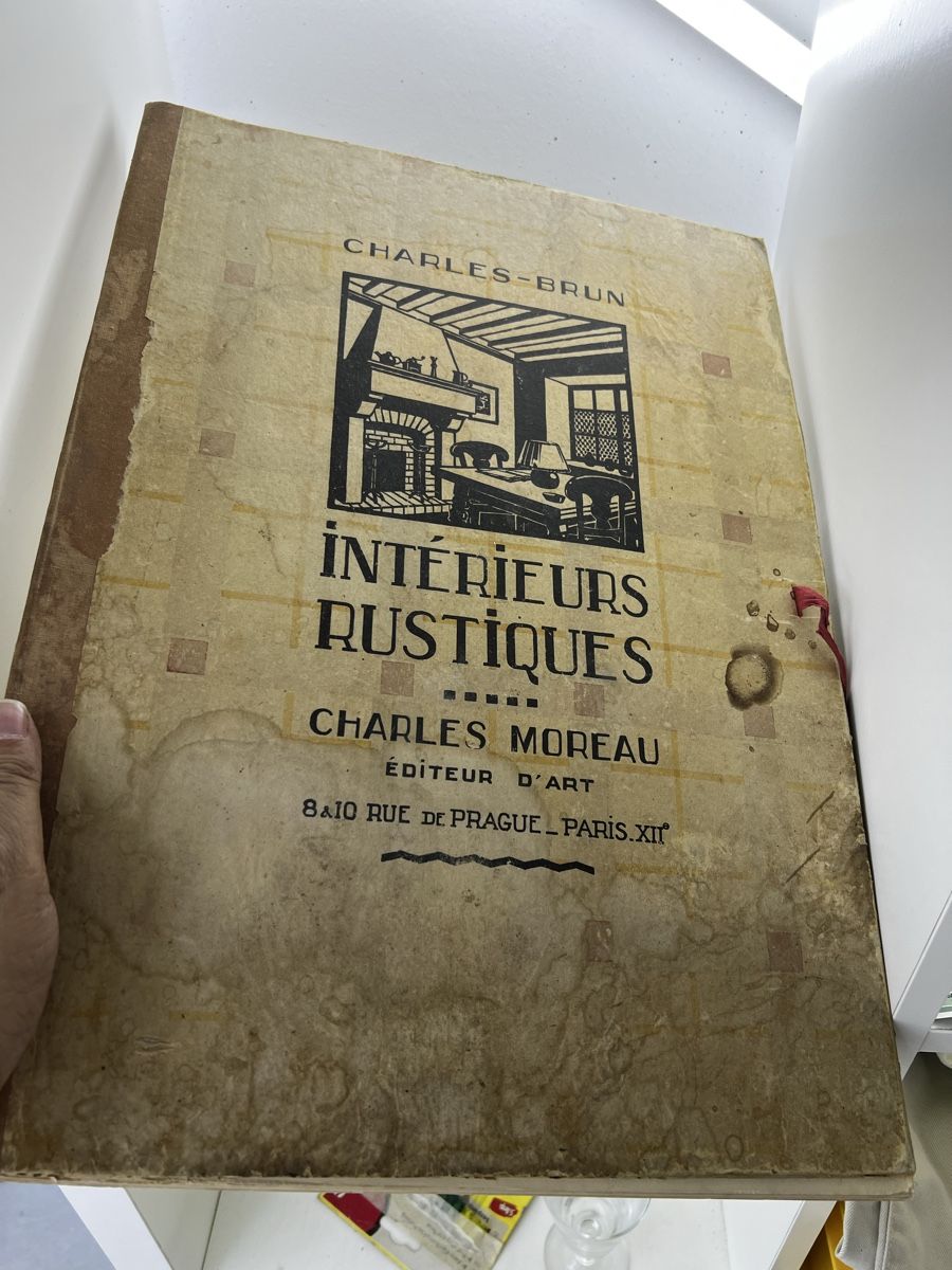 Libri: Charles Brun Interieurs Rustiques de 1920 – Usato da Wettingen venduto da NickInc