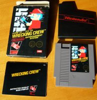 NES : Wrecking Crew, CIB, Bon état, version rare 5 vis