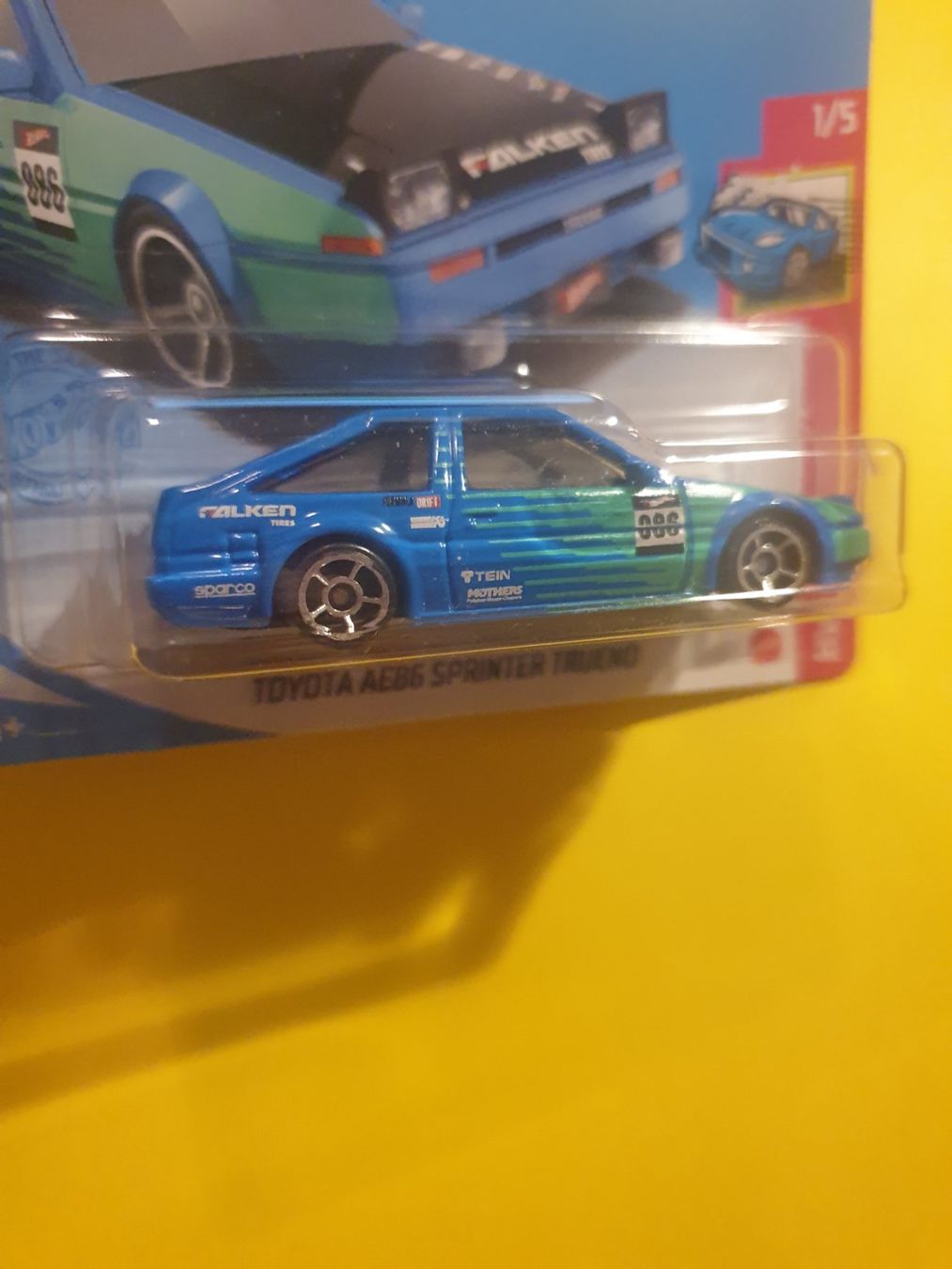 Hot Wheels Modellini d'auto: Hot Wheels TOYOTA AE86 SPRINTER TRUENO – Nuovo e nell'imballaggio originale da Oftringen venduto da Rotor 3