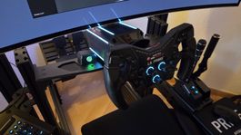 Asetek Invicta Wheelbase, Formula V2 Wheel , Initium Wheel