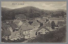 ca. 1910, BAUMA, DORFANSICHT, SAUBER, UNGELAUFEN