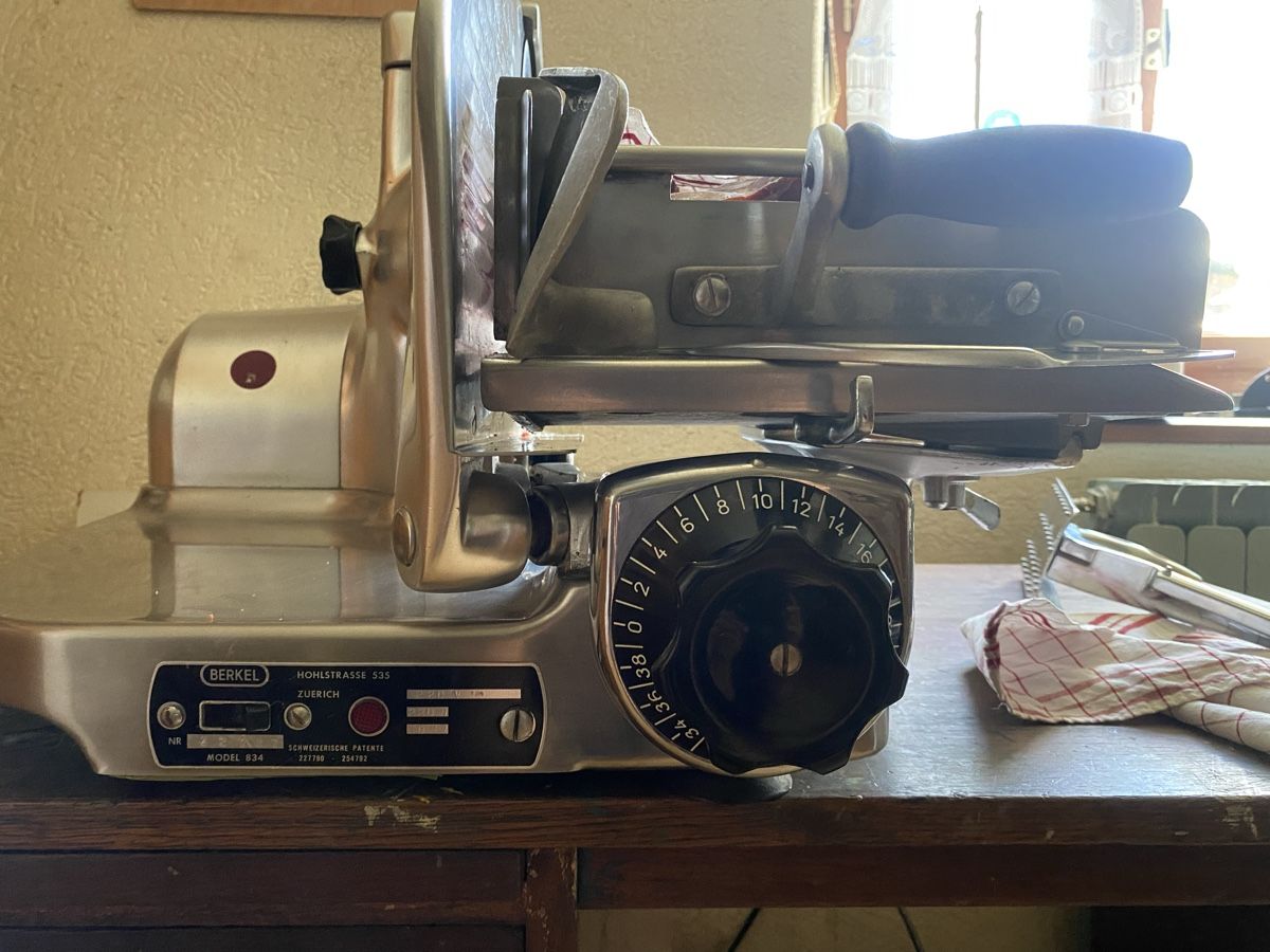 Berkel Elettrodomestici da cucina: Trancheuse professionnelle Berkel modèle 834  – Usato da st ursanne venduto da Kayak1524 6