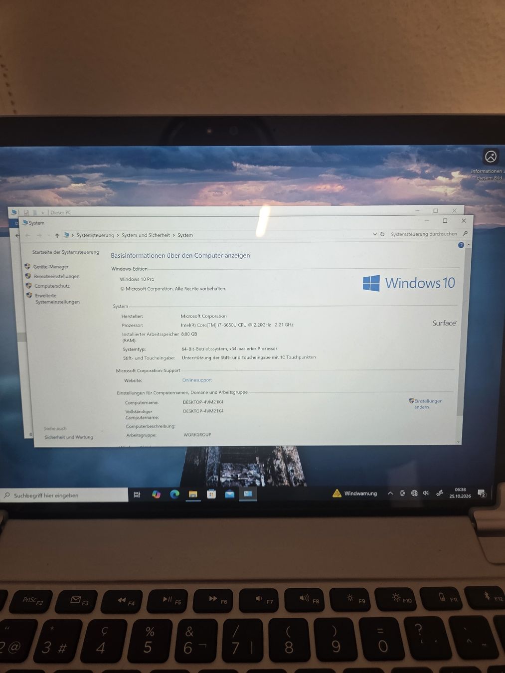 Microsoft Tablet PC: Microsoft Surface Pro mit i7 Prozessor 8GB RAM Windows 10 Pr – Usato da Flawil venduto da Hamdia12 2