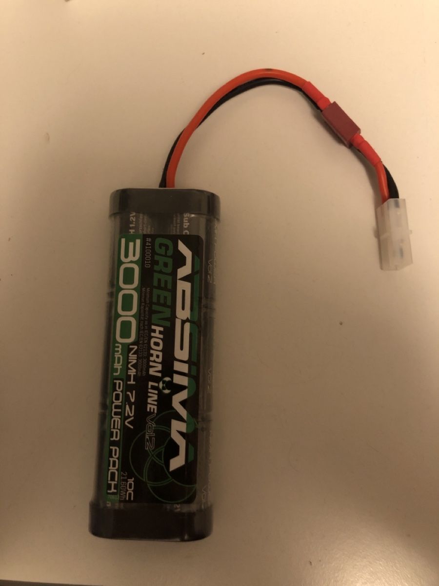 Nimh Batterie, Caricabatterie & Alimentatori: Absima RC Akku 3000 mAh 7.2V – Usato da Sissach venduto da Quentinfoggetta