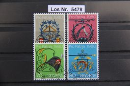 PP 1980 Serie mit Halbmondstempel                   Los 5478