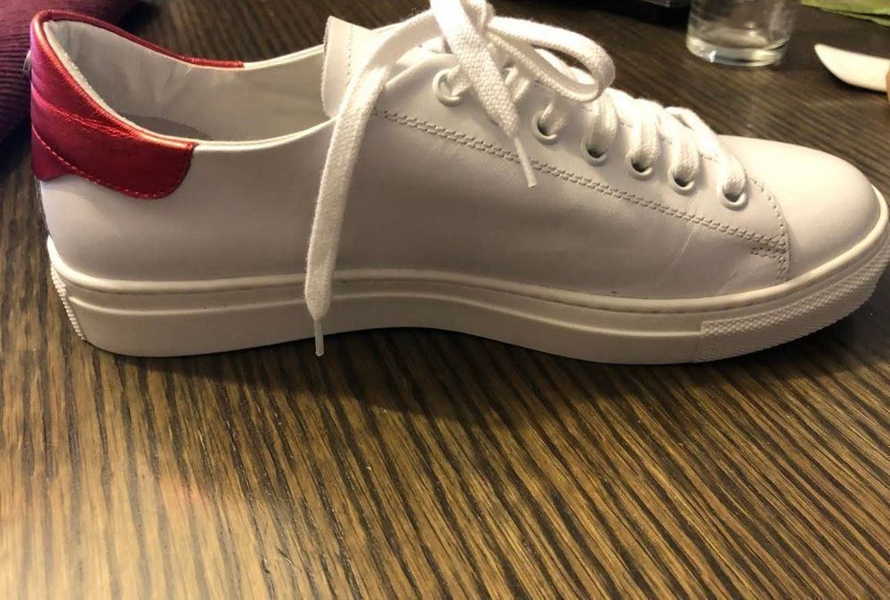 Marccain Sneaker Gr 39 Leder 5